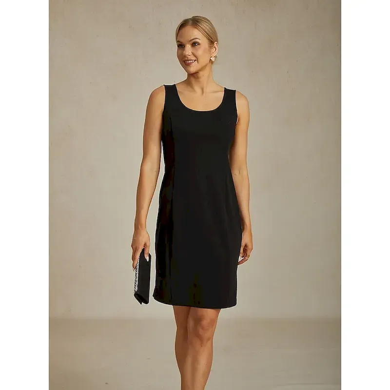 Women's Skirt Pencil Work Skirts Fashion Above Knee Skirts Solid Colored Office / Career Daily Gary Black Wine Fall & Winter Tweed Woolen - Image 4