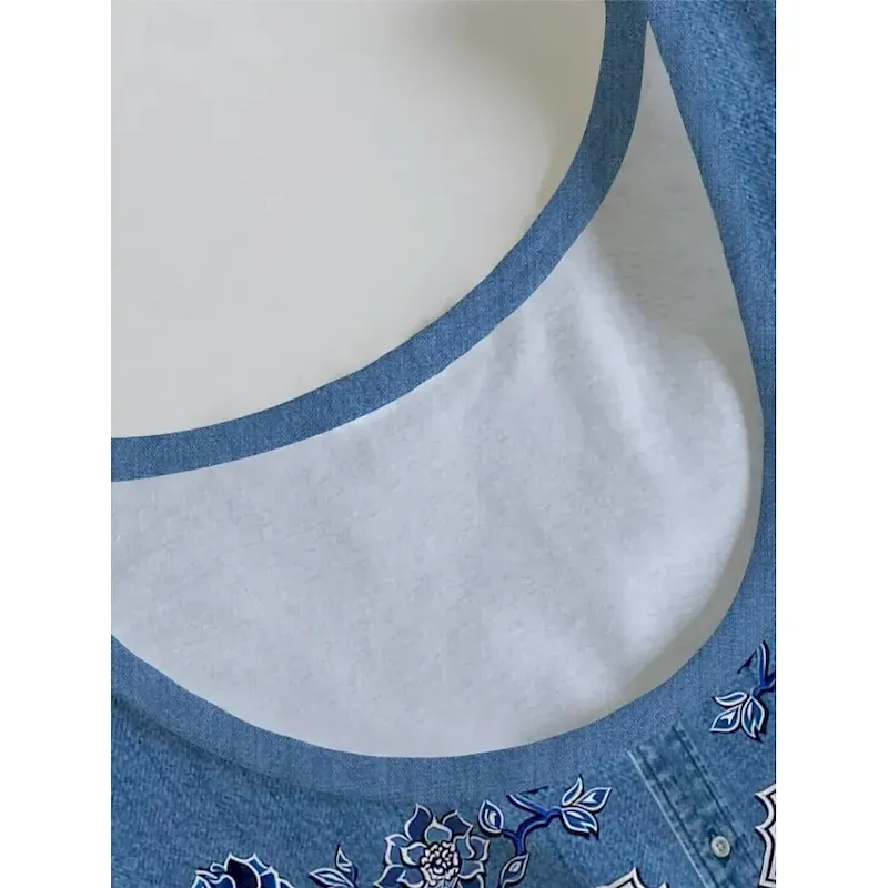 Women's Mini Dress Sundress A Line Dress Summer Dress Vacation Casual Daily Regular Fit Graphic Plain Sleeveless U Neck Blue Dark Blue Summer - Image 3